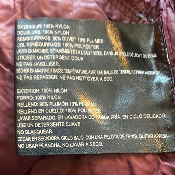 Bernardo Charcoal Grey packable puffer jacket - Picture 5 of 6